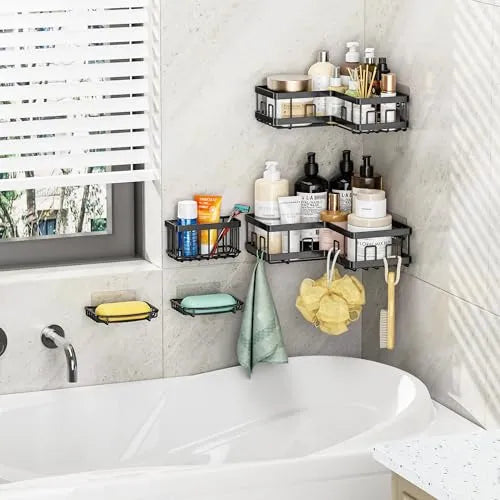 Soporte Baño Metálico 5 piezas